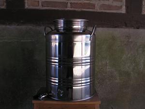 Rustfri st�ltank 25 liter